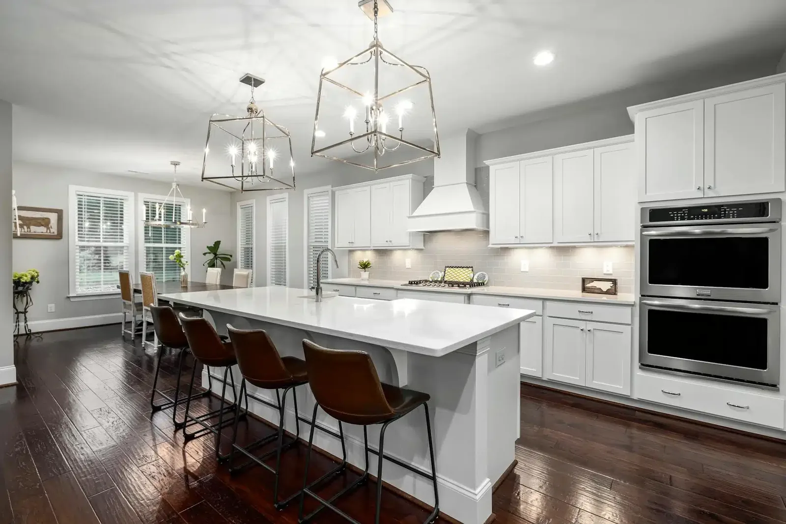 Bright White Kitchen in McLean, VA