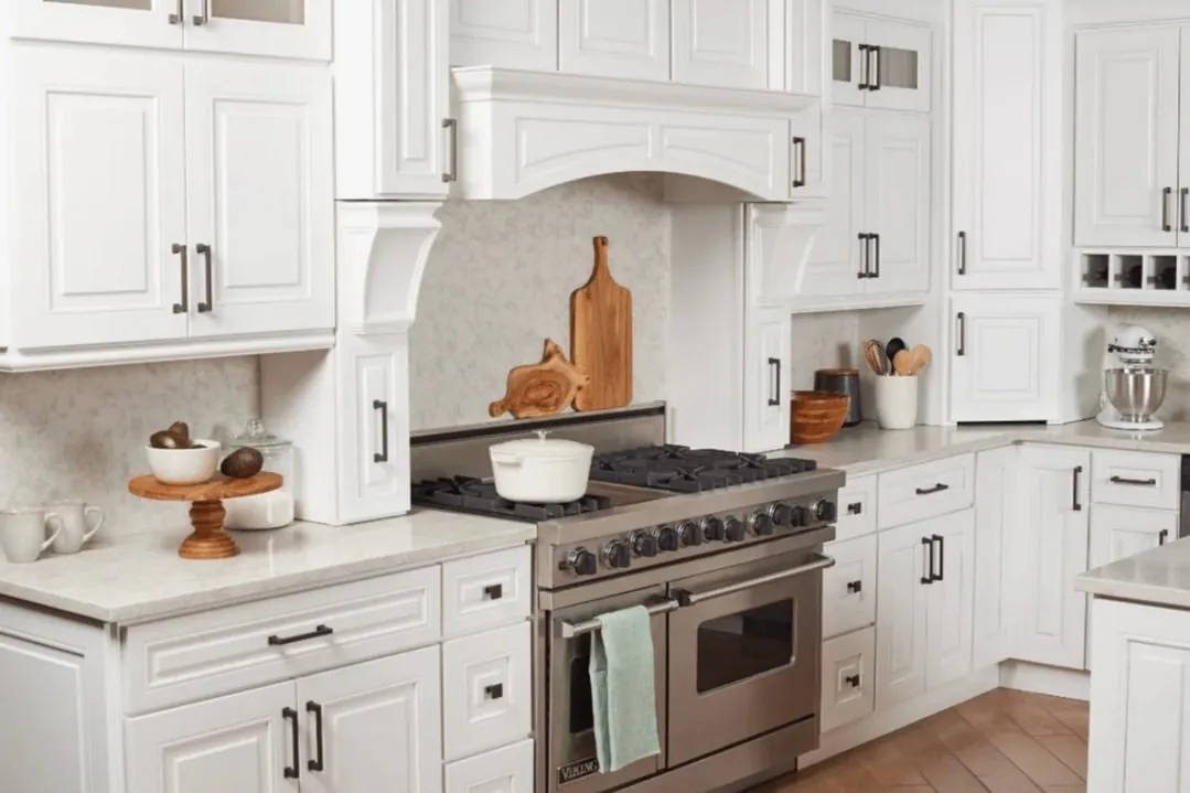 Classic White Range Kitchen in NOVA