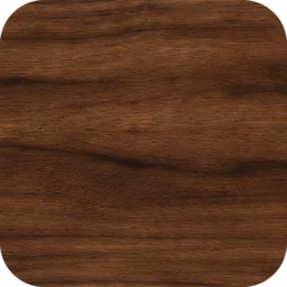 Walnut cabinet door finish sample